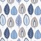 Manhattan Comfort Nantes, Vinyl Chic Leaf Wallpaper, 205 In X 33 Ft = 56 Sq Ft Nantes - alternate 1